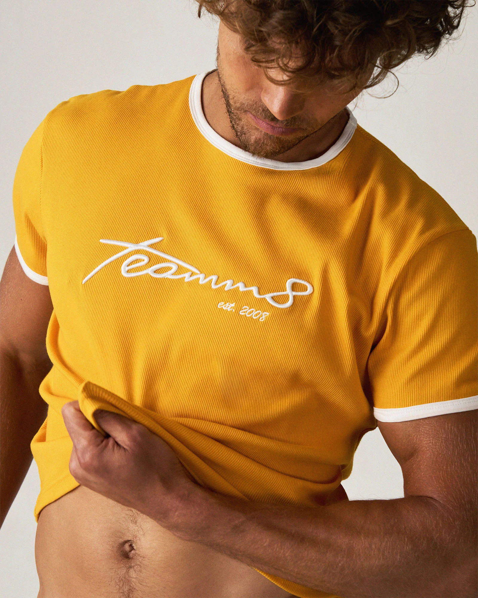 M.V.P. Retro Cropped Tee - Marigold - Image 3