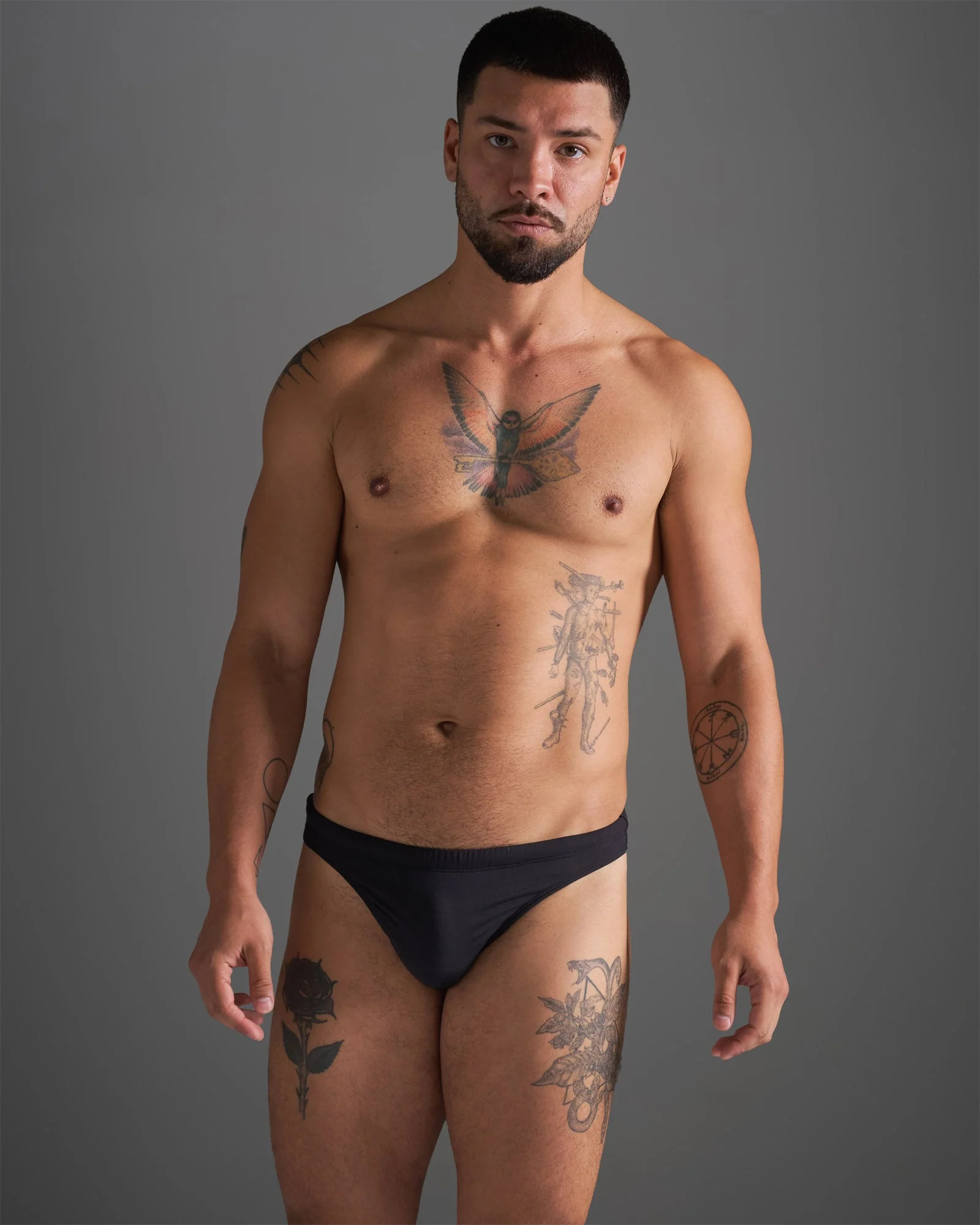 TEAMM8 Standard Swim Thong - Black - Image 4